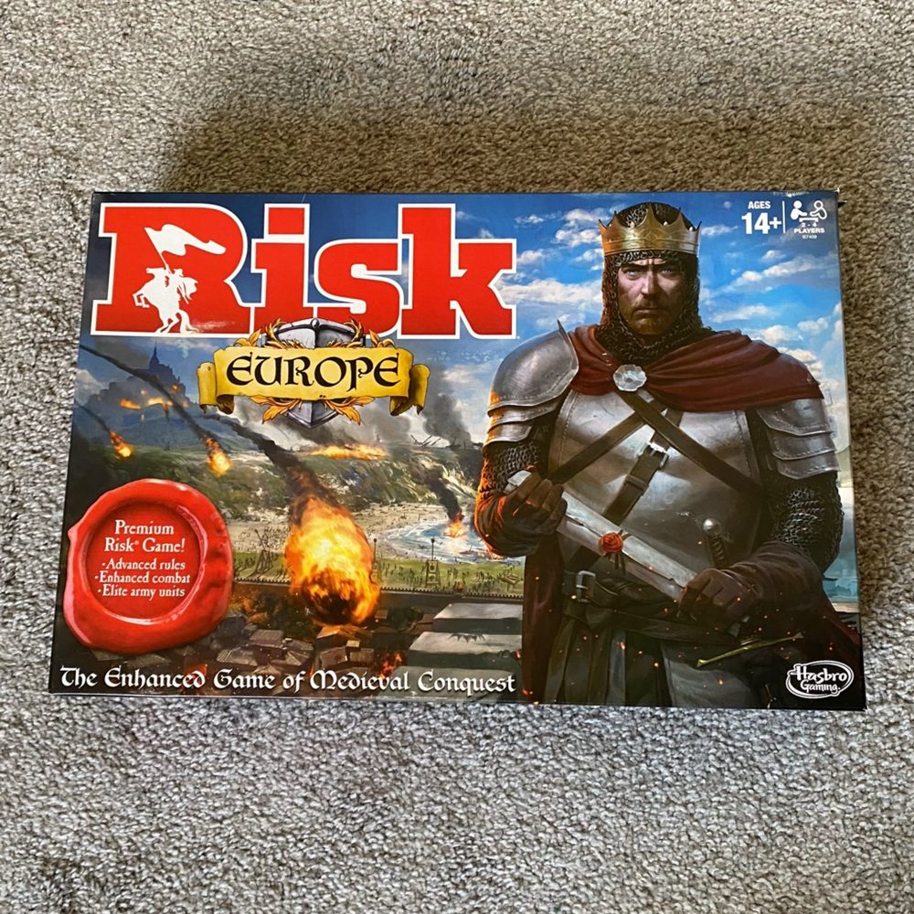 Risk Europe Board Game